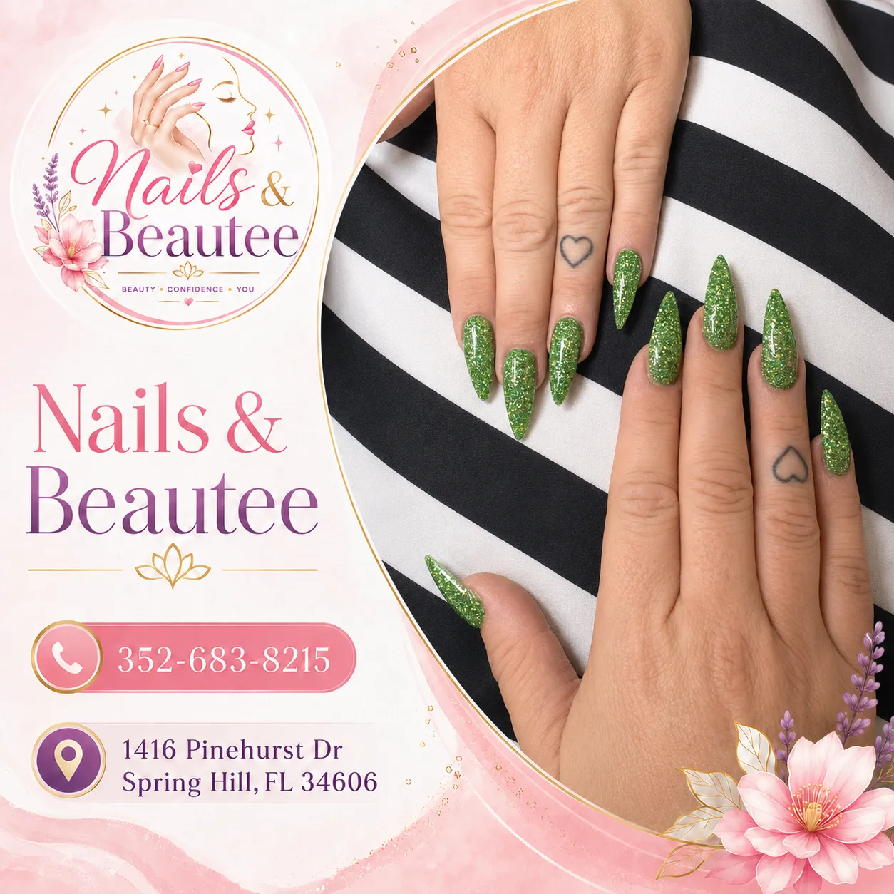 Neutral beige glossy short nail manicure inspiration